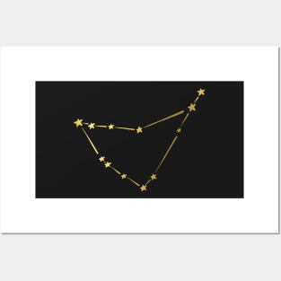 Astrology Constellation Zodiac Star Sign Capricorn Posters and Art